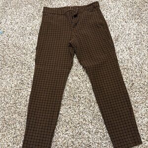 Old Navy Men's Brown Patterned Chinos